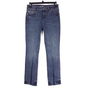 DL1961 Mara Ankle Jeans Mid Rise Instasculpt Straight Size 25